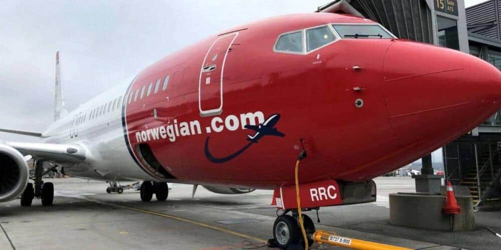 Aerolínea Norwegian está planeando despedir a unos 1.191 empleados