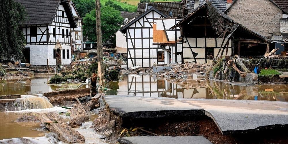 Fuertes lluvias se registran en Alemania dejando  58 fallecidos y decenas de desaparecidos