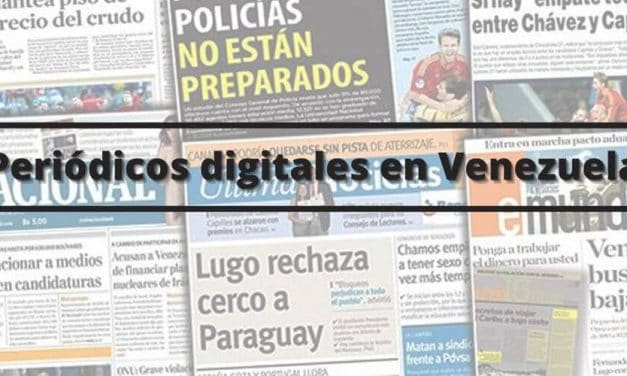 ✅ Top 6 de los periódicos digitales en Venezuela ✅