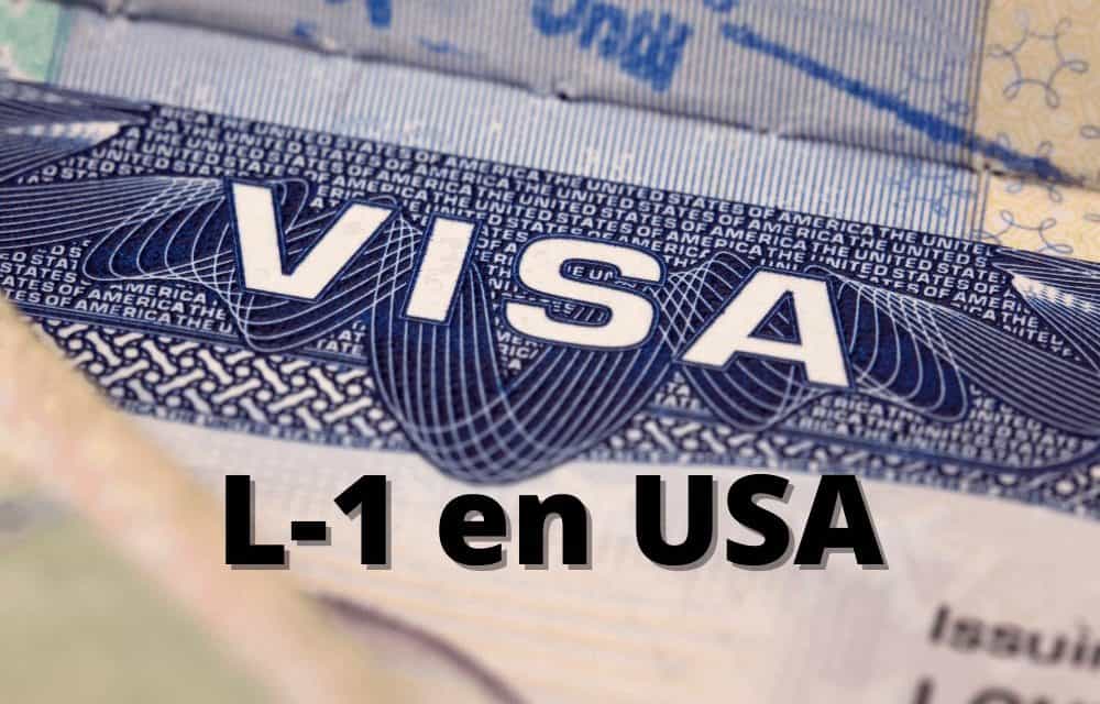🥇¿Qué es una Visa L1 en los Estados Unidos?🥇