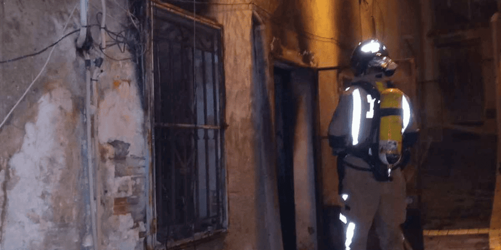 Mueren tres personas durante un incendio de una casa en la localidad Ricote en Murcia