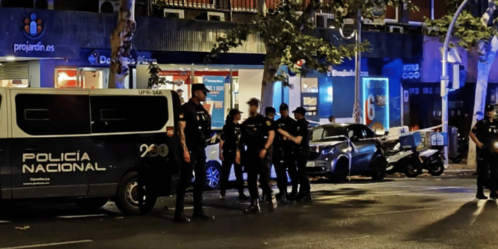 Tiroteo en pizzería del barrio de Delicias en Madrid deja un joven herido