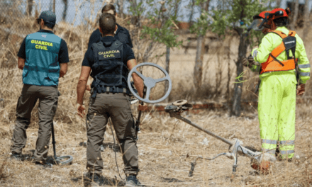 Guardia Civil analiza un cuchillo hallado en Mocejón cerca de la casa del presunto asesino